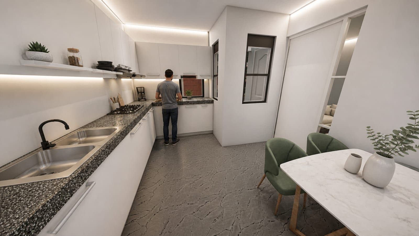 Preventa de departamento en Santa Maria del Pinar 3